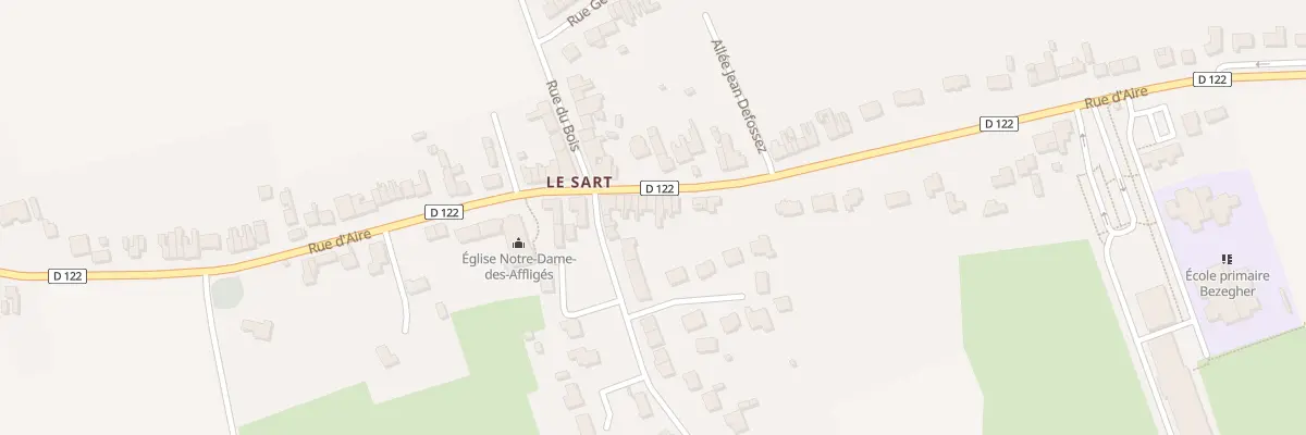 Plan du 179 Rue d’Aire à Merville