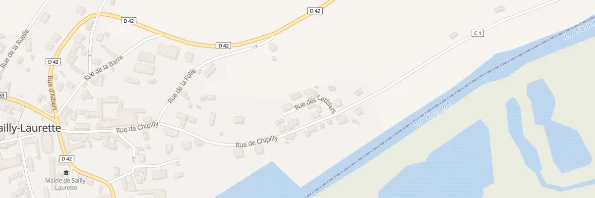 Plan du 3 Rue des Cerisiers à Sailly-Laurette