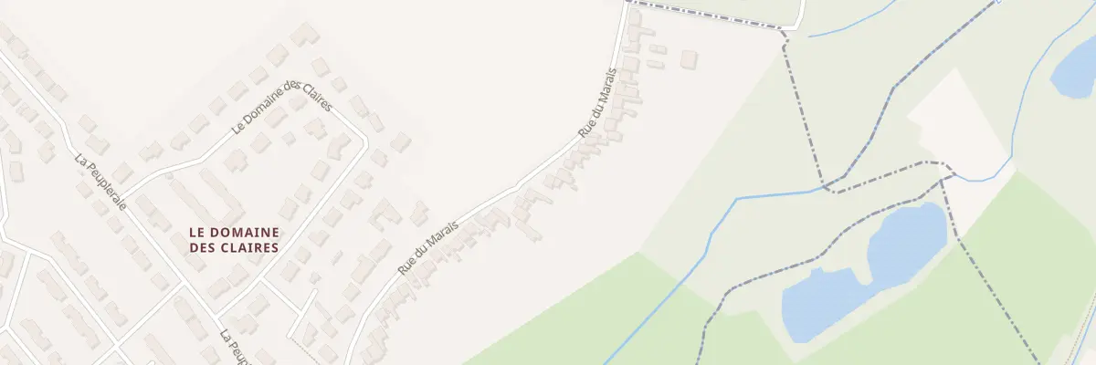 Plan du 122 Rue du Marais à Fouquereuil