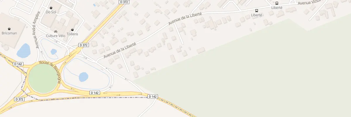 Plan du 383 Av de la Liberté à Dammarie-les-Lys