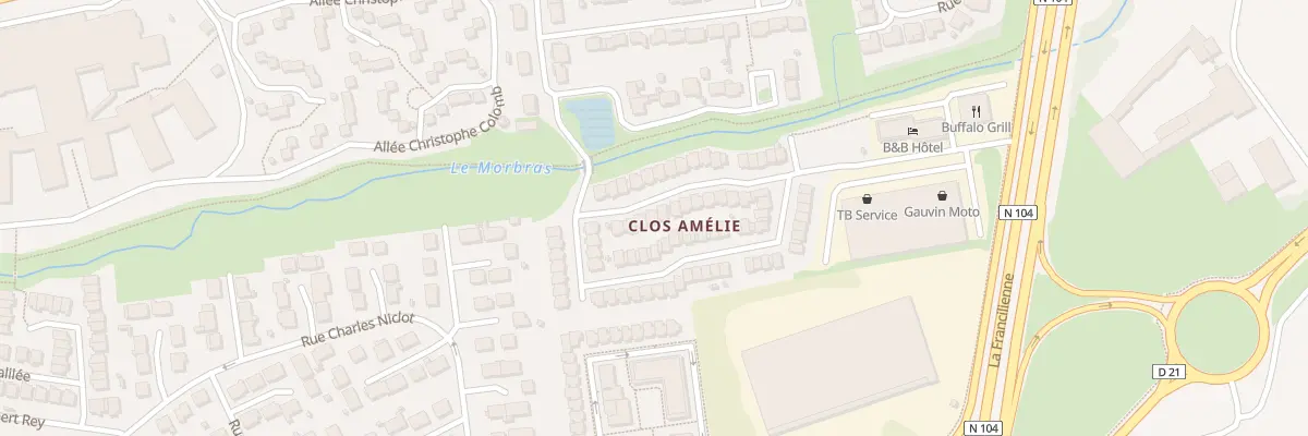Plan du 20 Rue des Petites Friches à Pontault-Combault