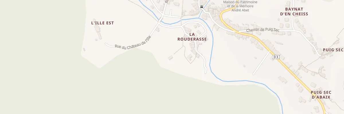 Plan du 1 Rue de la Rouderasse à Saint-Laurent-de-Cerdans
