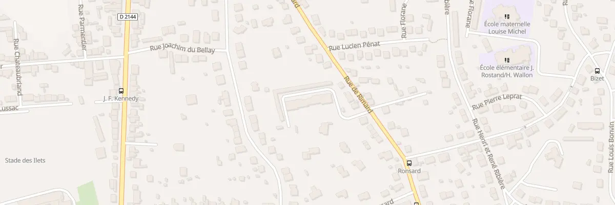 Plan du 96 Rue de Rimard à Montluçon