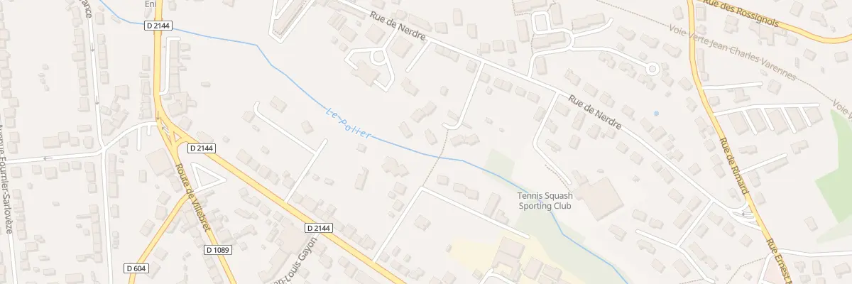 Plan du 66 Rue de Nerdre à Montluçon