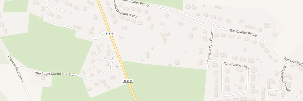 Plan du 61 Rte de Paris à Saint-Victor