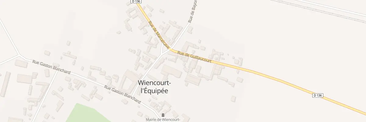 Plan du 6 Rue de Guillaucourt à Wiencourt-l’Équipée