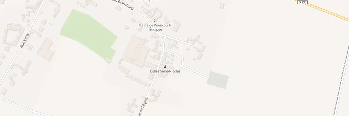 Plan du 5 Rue de l’Eglise à Wiencourt-l’Équipée