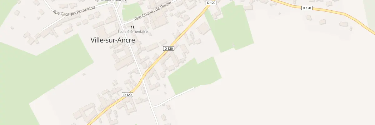Plan du 10 Rue du Docteur Verrier à Ville-sur-Ancre