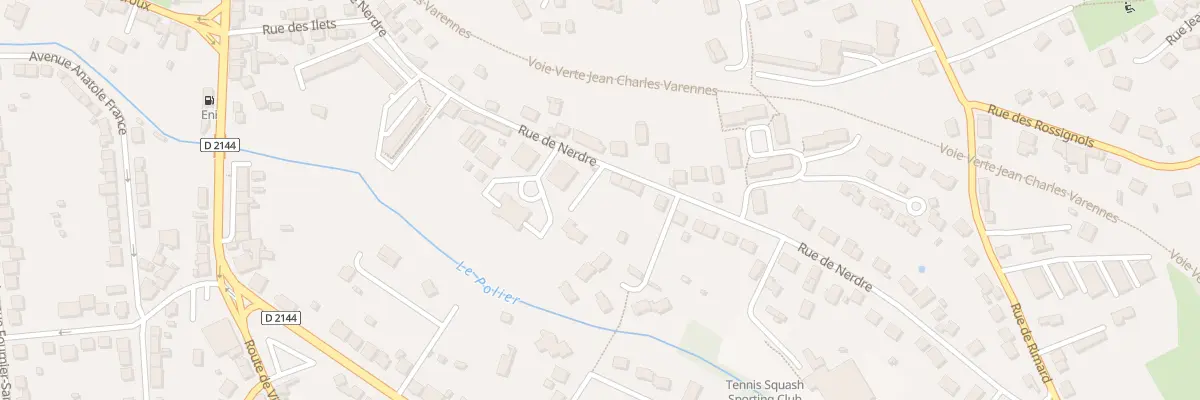 Plan du 56 Rue de Nerdre à Montluçon