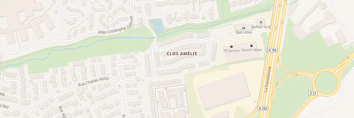 Plan du 44 Rue des Petites Friches à Pontault-Combault