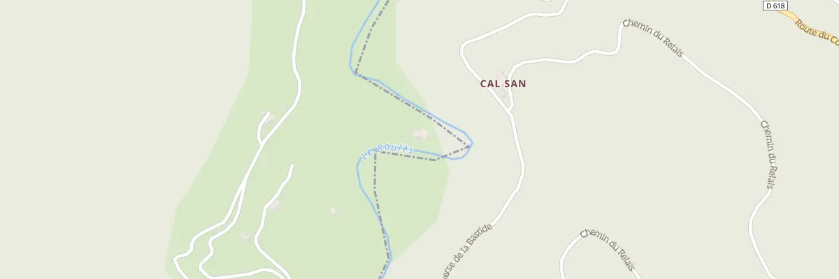 Plan du 43 A Cal Roy à Boule-d’Amont