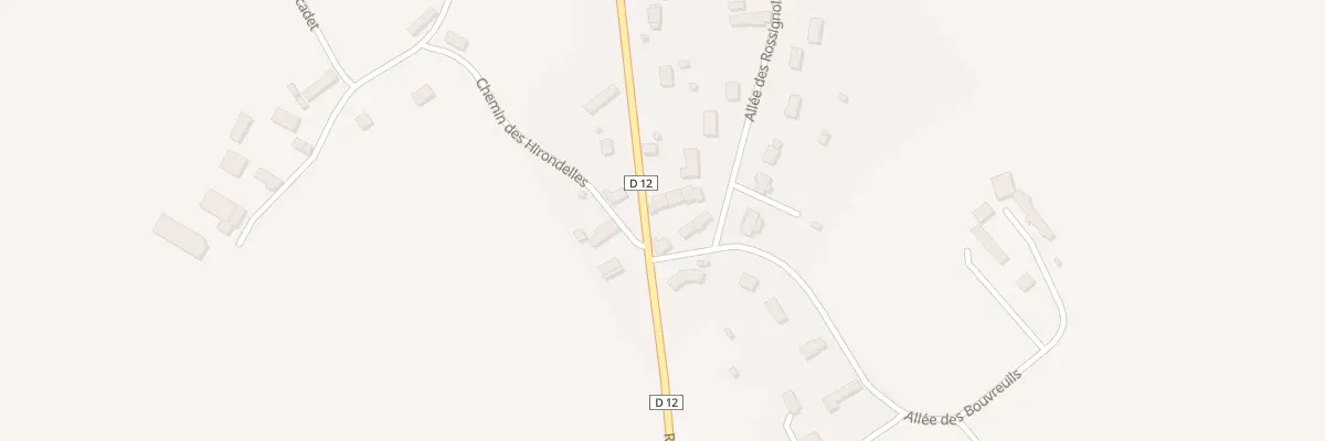 Plan du 1 All des Bouvreuils à Rians