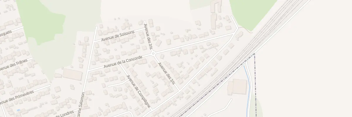 Plan du 24 Av de la Concorde à Mitry-Mory