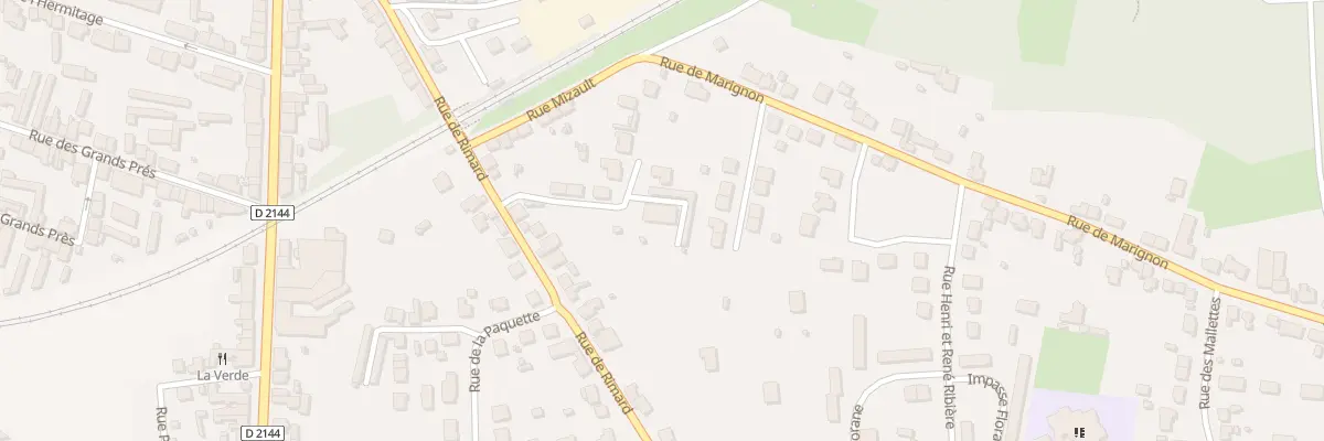 Plan du 21 Rue de Rimard à Montluçon