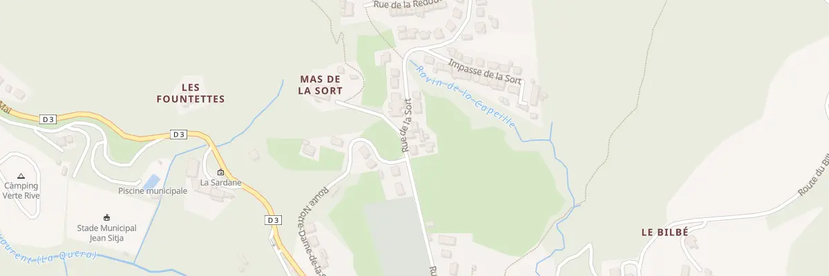 Plan du 54 Rue de la Sort à Saint-Laurent-de-Cerdans