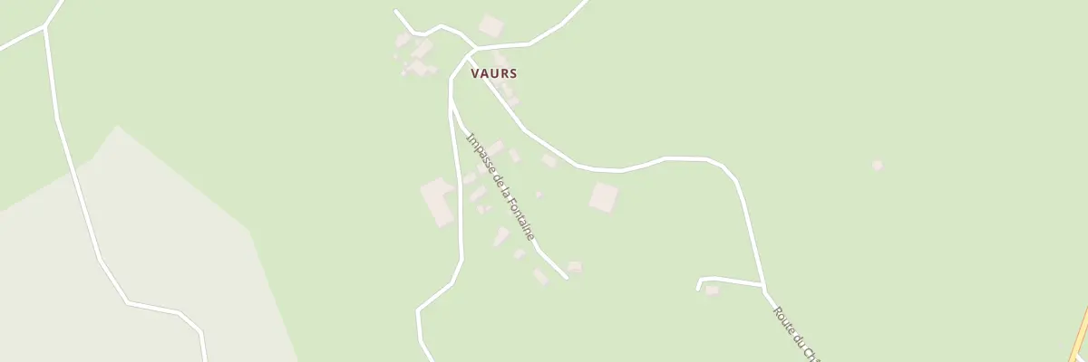 Plan du 5238 Vaurs à Saint-Hippolyte