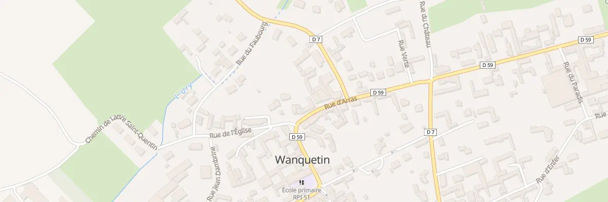 Plan du 3 Rue d’Arras à Wanquetin