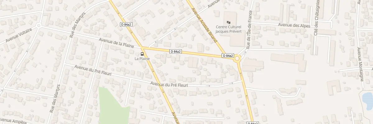 Plan du 39 Av du Général de Gaulle à Villeparisis