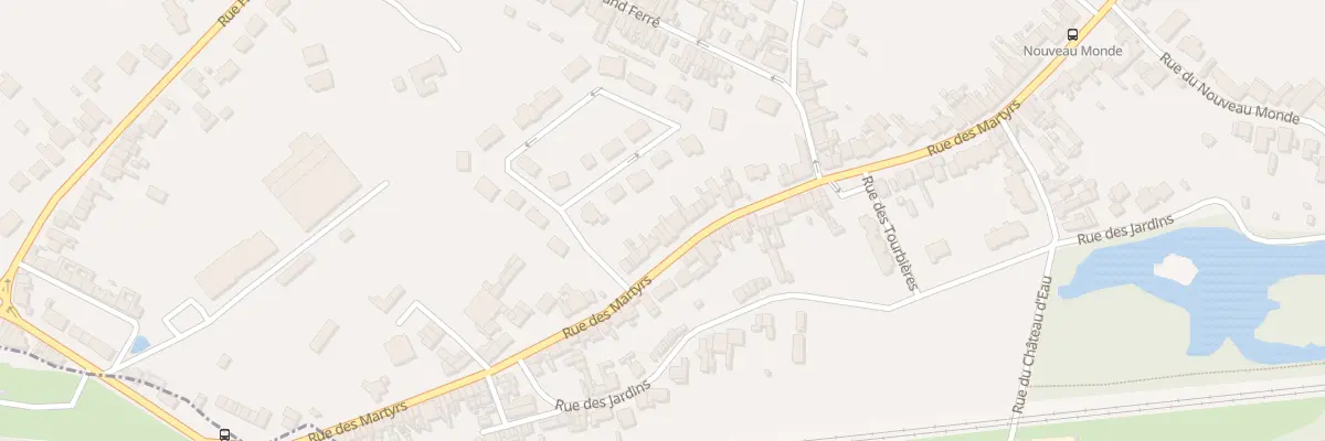 Plan du 154 Rue des Martyrs à Annezin