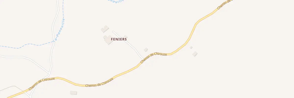 Plan du 5215A Feniers à Bagnols