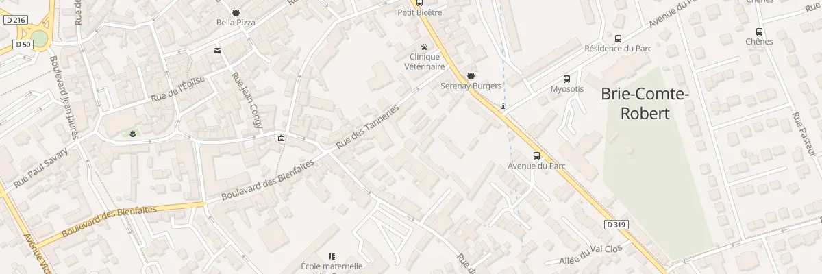 Plan du 9B Rue des Tanneries à Brie-Comte-Robert