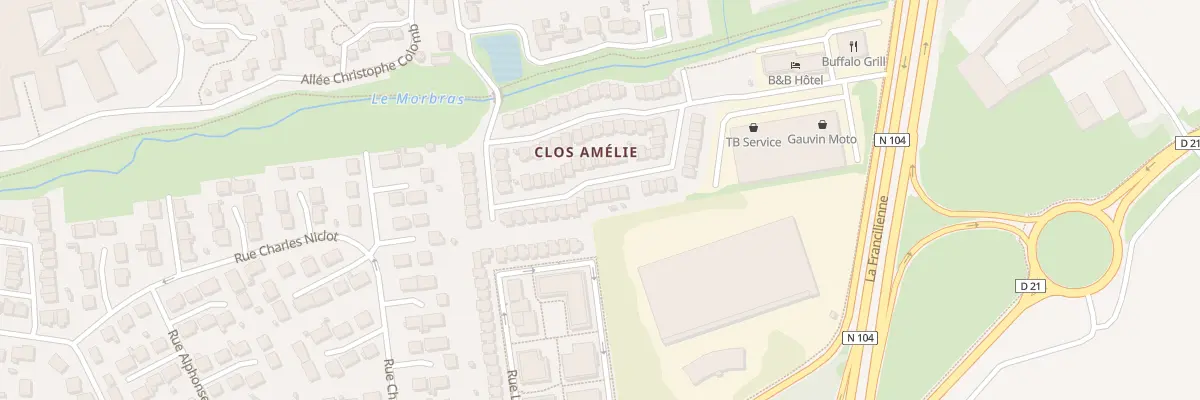 Plan du 65 Rue des Petites Friches à Pontault-Combault