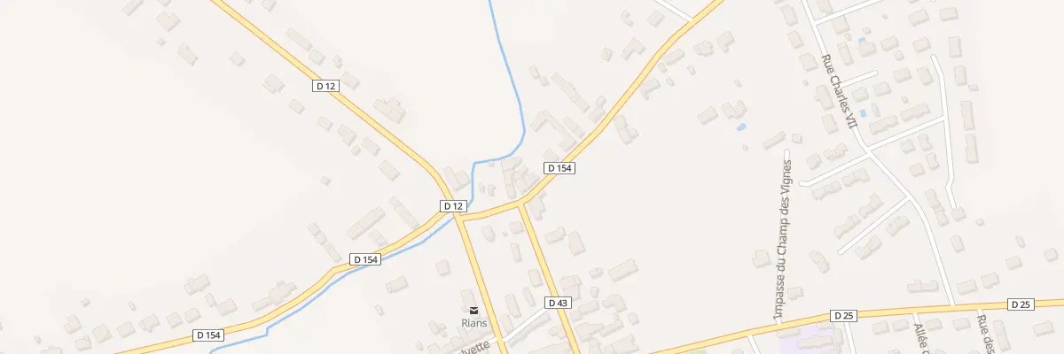 Plan du 9 Rte de St Ceols à Rians