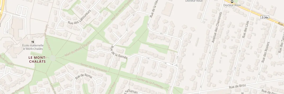 Plan du 16 Rue de la Ramée à Chelles