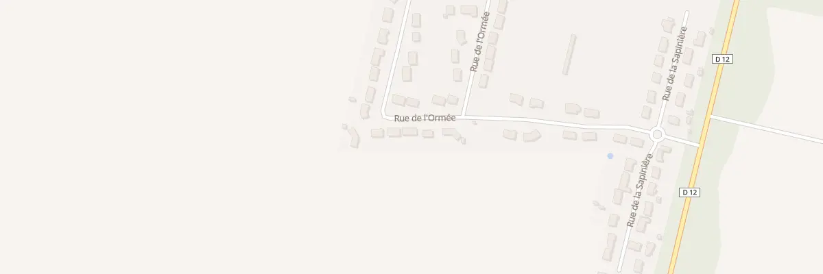 Plan du 17 Rue de l’Ormée à Brécy