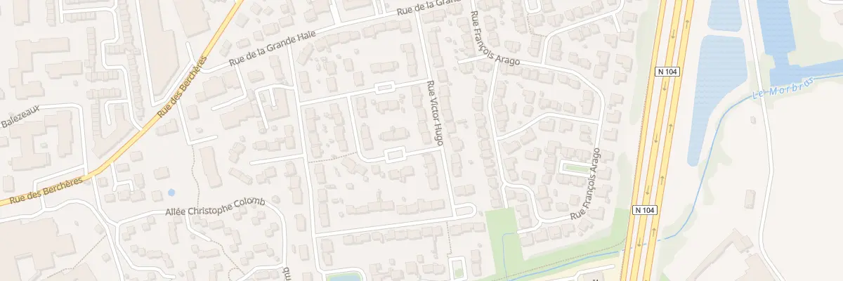 Plan du 16 Rue Victor Hugo à Pontault-Combault