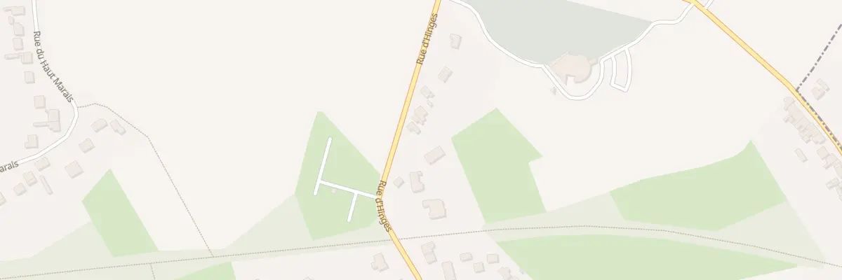 Plan du 9 Rue d’Hinges à Vendin-lès-Béthune