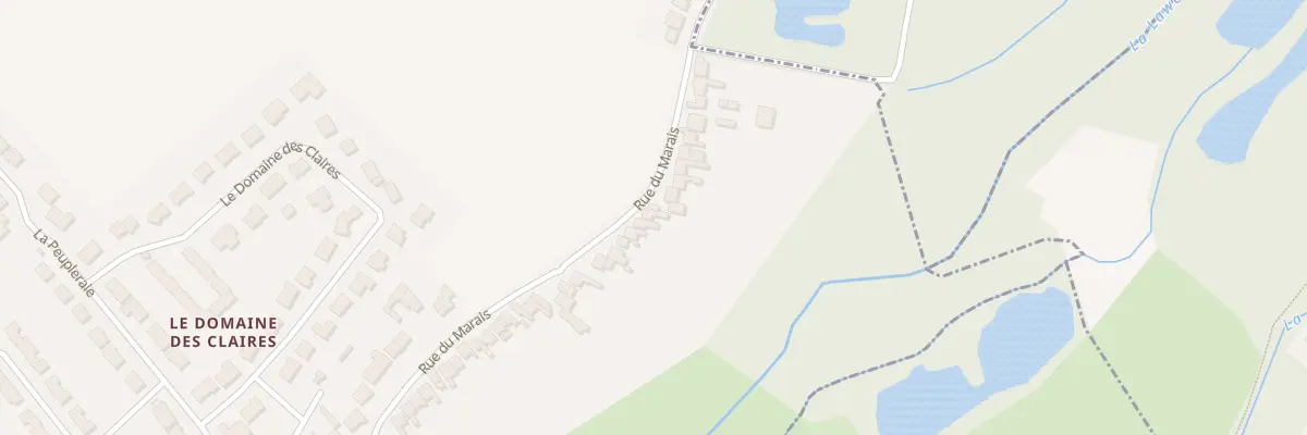 Plan du 132 Rue du Marais à Fouquereuil