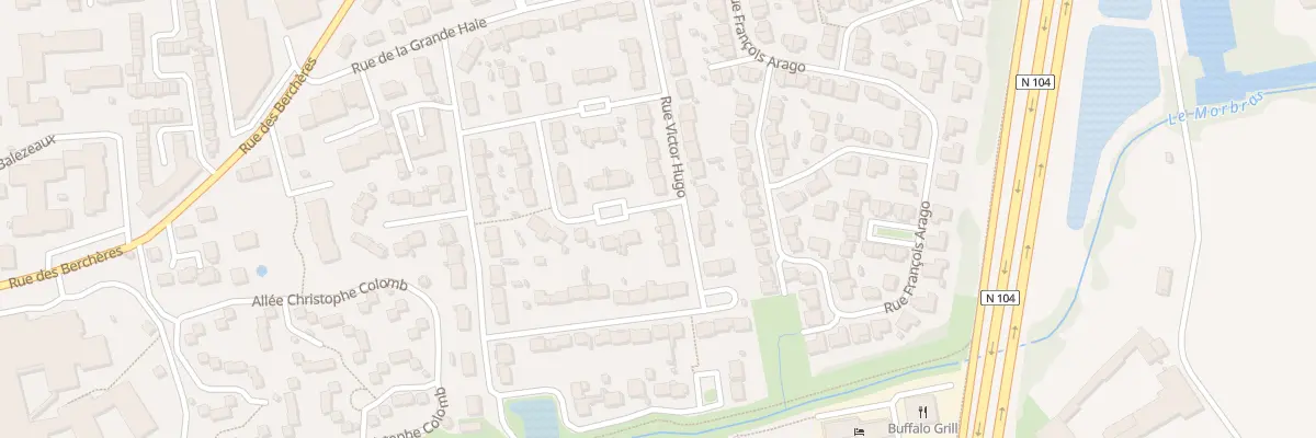 Plan du 18 Rue Victor Hugo à Pontault-Combault