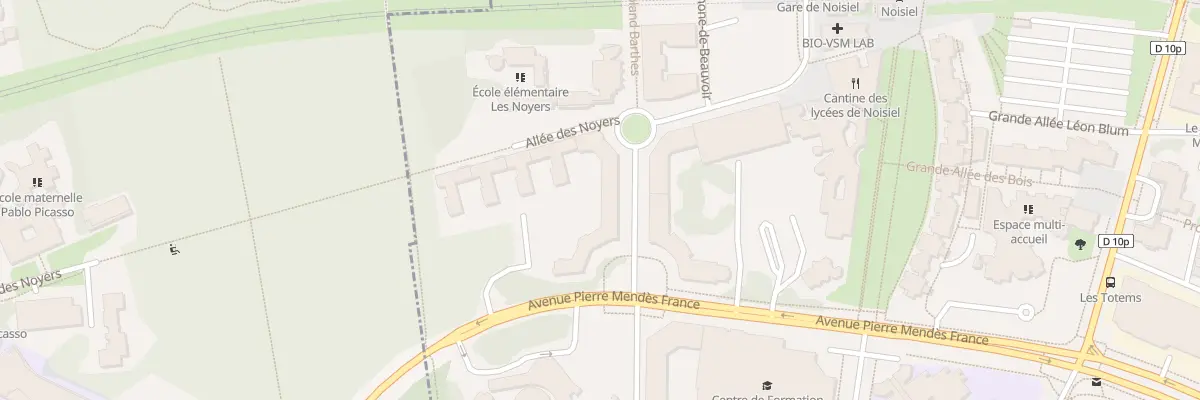 Plan du 70 Crs des Roches à Noisiel