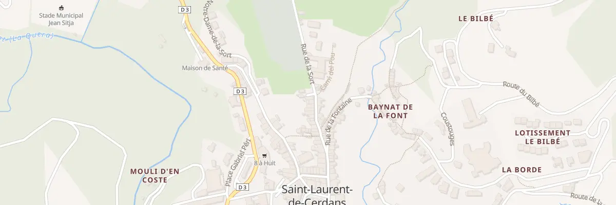 Plan du 31A Rue de la Sort à Saint-Laurent-de-Cerdans