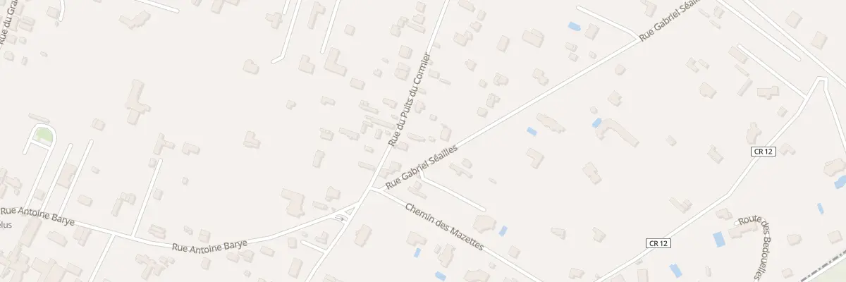 Plan du 6B Rue du Puits du Cormier à Barbizon