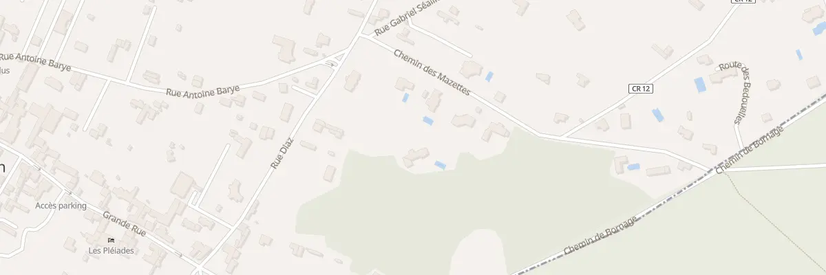 Plan du 16B Rue Diaz à Barbizon