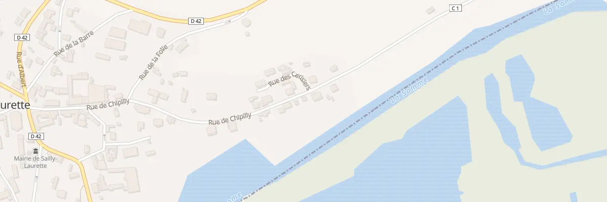 Plan du 33 Rue de Chipilly à Sailly-Laurette