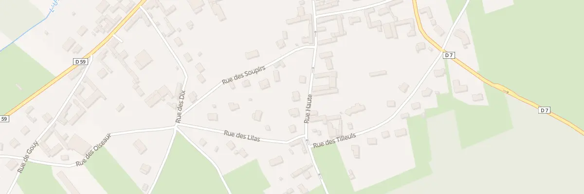 Plan du 9T Rue Haute à Wanquetin