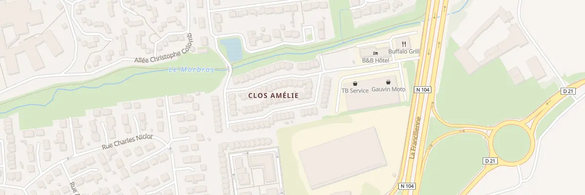 Plan du 54 Rue des Petites Friches à Pontault-Combault
