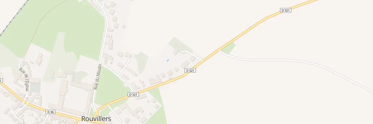 Plan du 5B Rue de la Chapelle à Rouvillers