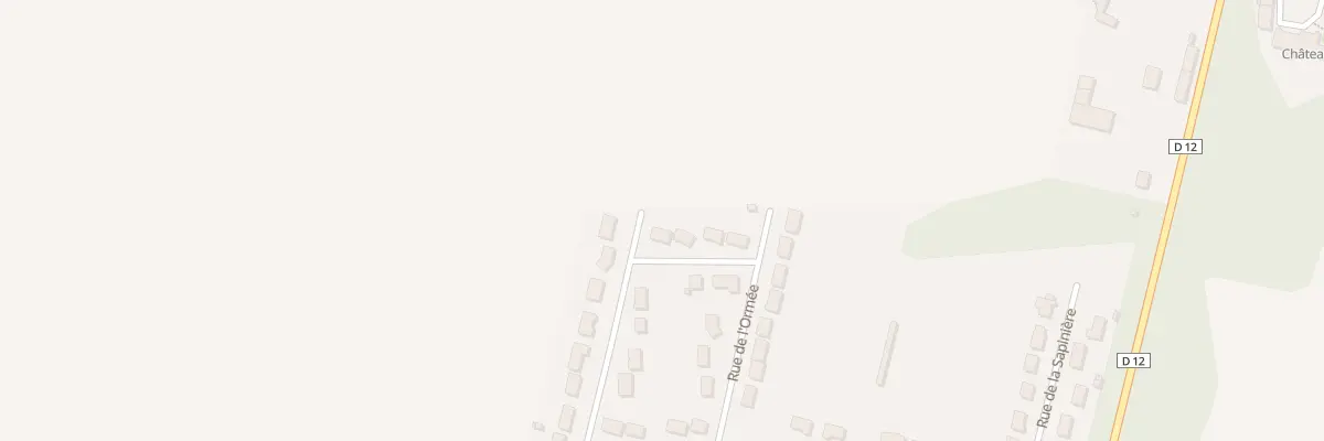 Plan du 41 Rue de l’Ormée à Brécy