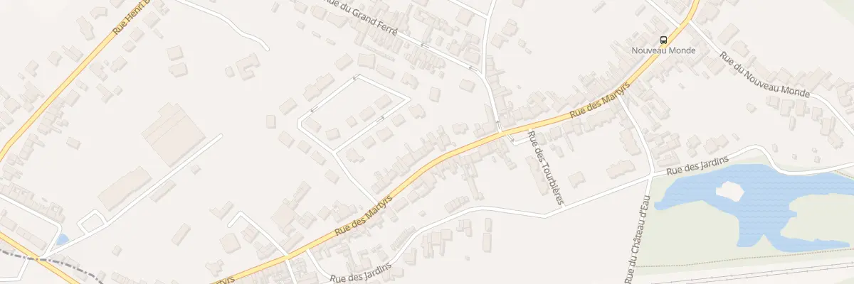 Plan du 146 Rue des Martyrs à Annezin