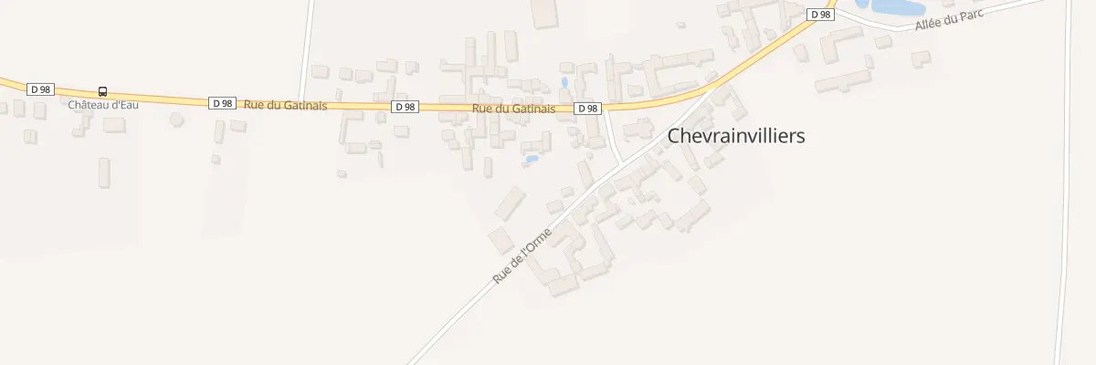 Plan du 6 Rue de l’Orme à Chevrainvilliers