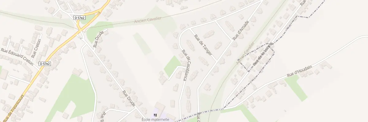 Plan du 7 Rue de Casablanca à Barlin