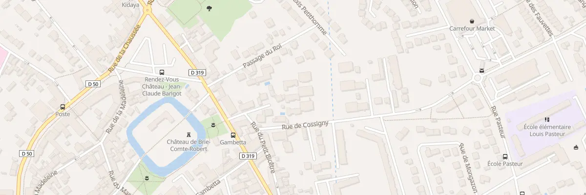 Plan du 3 Rue de Cossigny à Brie-Comte-Robert
