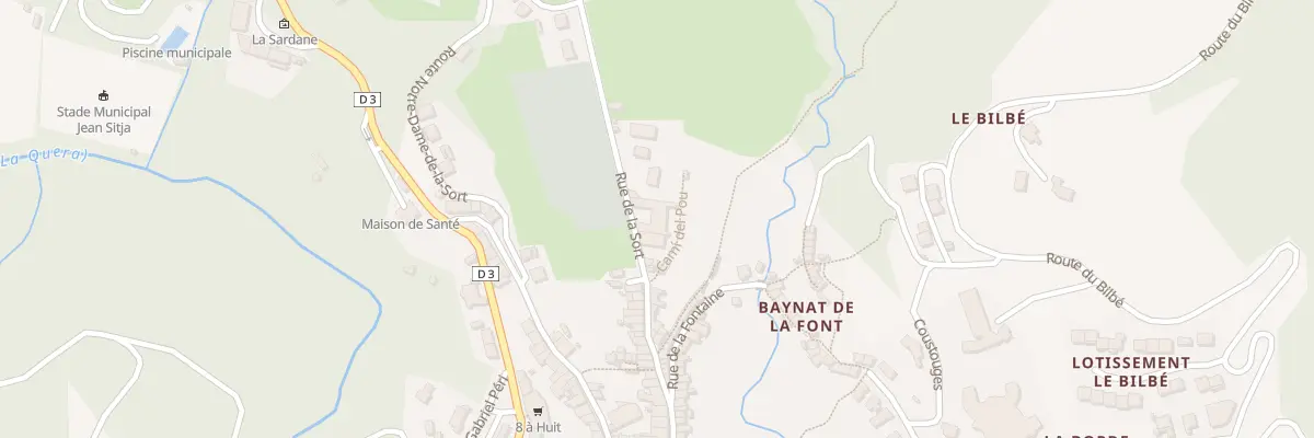 Plan du 5001 Rue de la Sort à Saint-Laurent-de-Cerdans