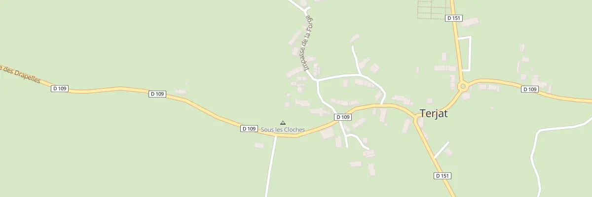Plan du 3 Rue des Tilleuls à Terjat