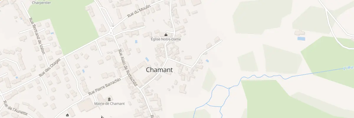 Plan du 14 Rue de la Fontaine St Quentin à Chamant