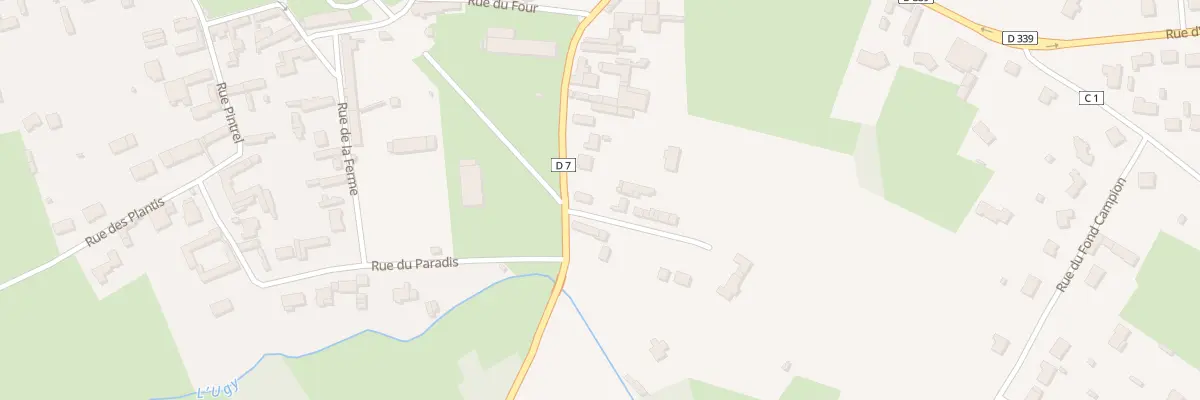 Plan du 30 Rue du Pont à Habarcq